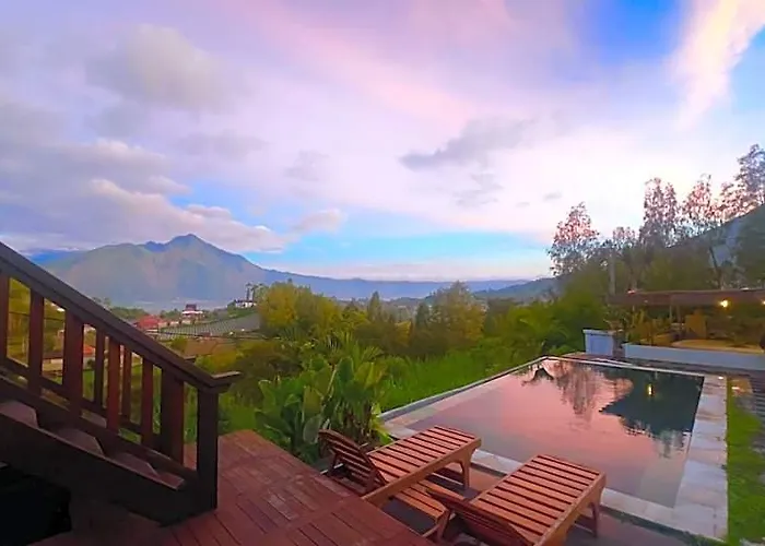 ロッジ Batur Cliff Panorama Toya Bungkah